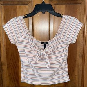 FOREVER 21 COLORFUL CROP TOO